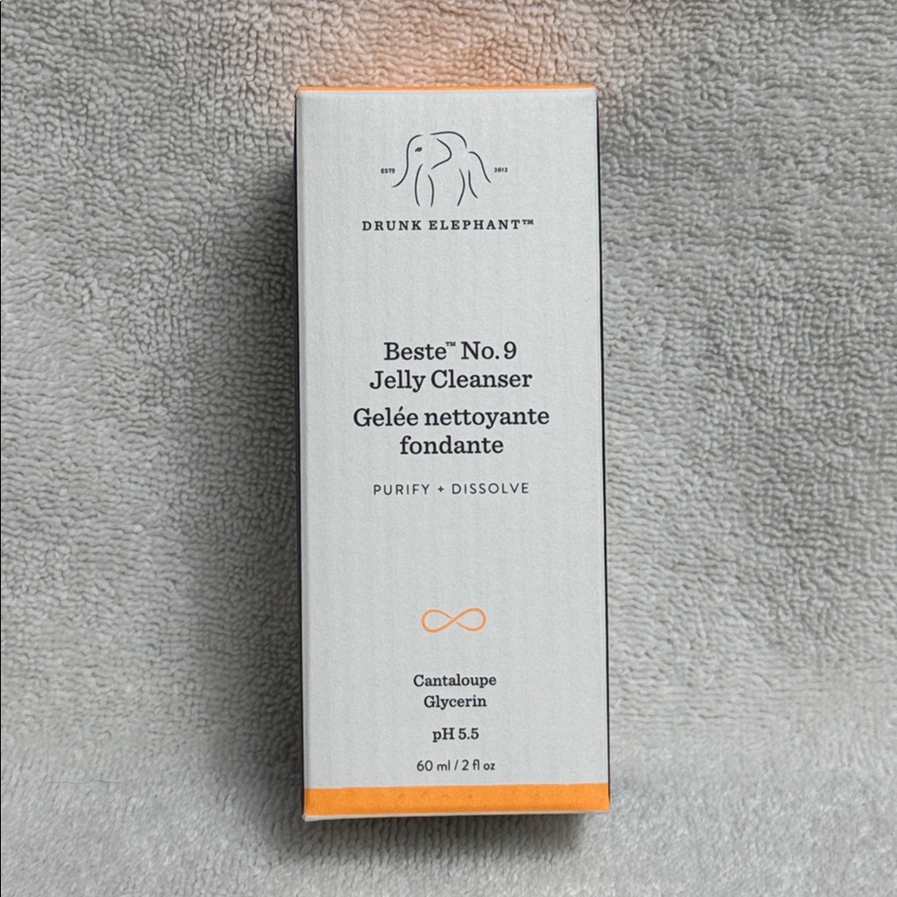Drunk Elephant Beste No 9 Jelly Cleanser 2 oz/60ml NEW IN BOX
